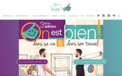 Salon « On est bien ! » : refonte site + blog + e-commerce = nouvelle stratégie digitale !